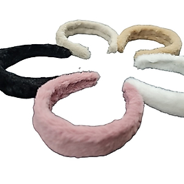 Peluş Makyaj Kişisel Bakım Taç Pudra Pembe Renk