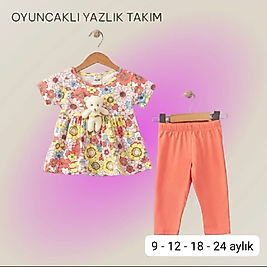 OYUNCAKLI YAZLIK TAYTLI İKİLİ TAKIM