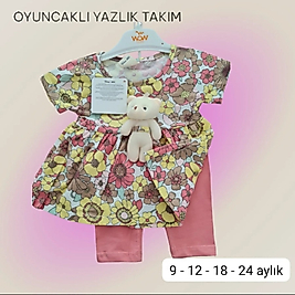 OYUNCAKLI YAZLIK TAYTLI İKİLİ TAKIM