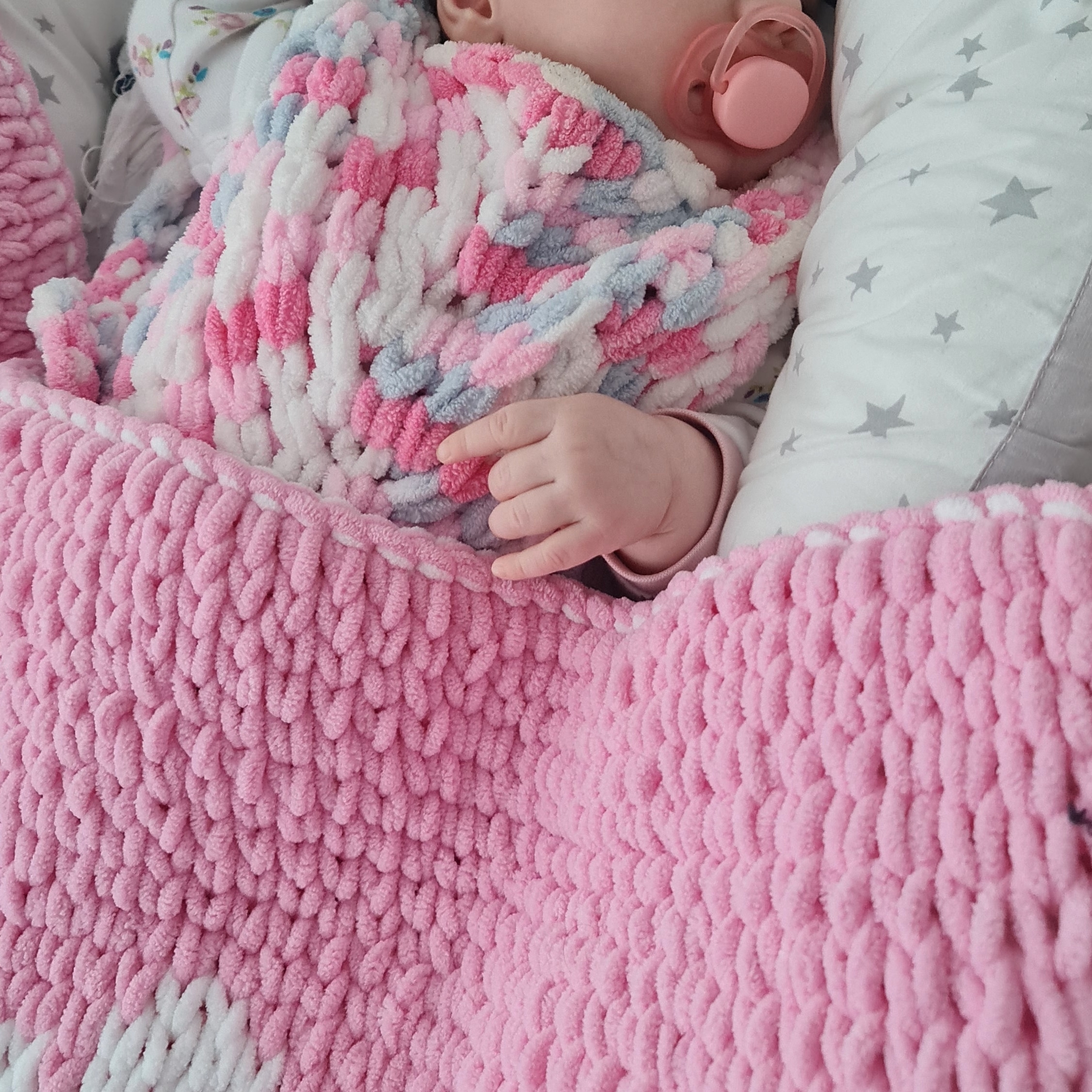 Organik Puffy Bebek Battaniyesi